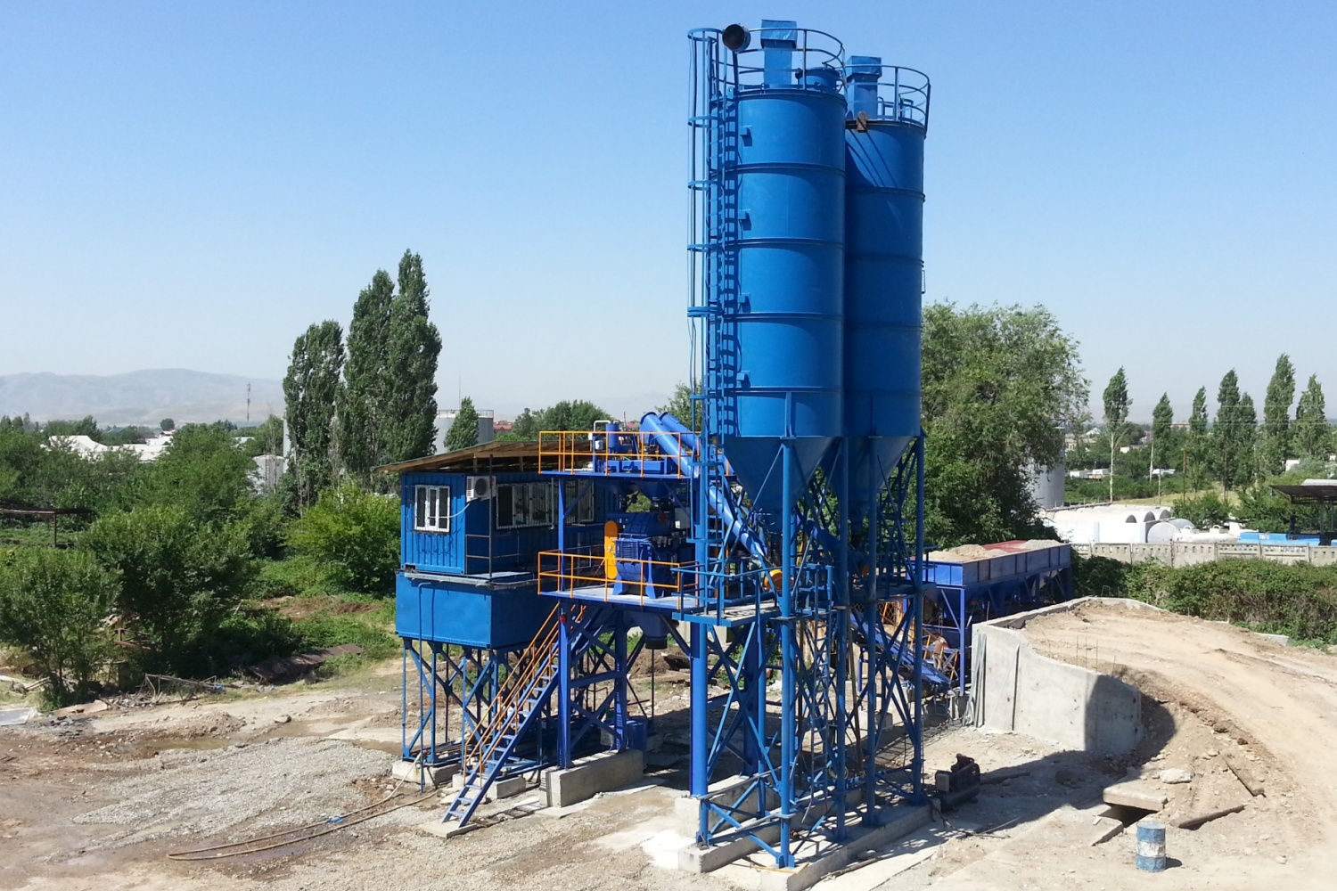 Sludge Solidification and Stabilization System