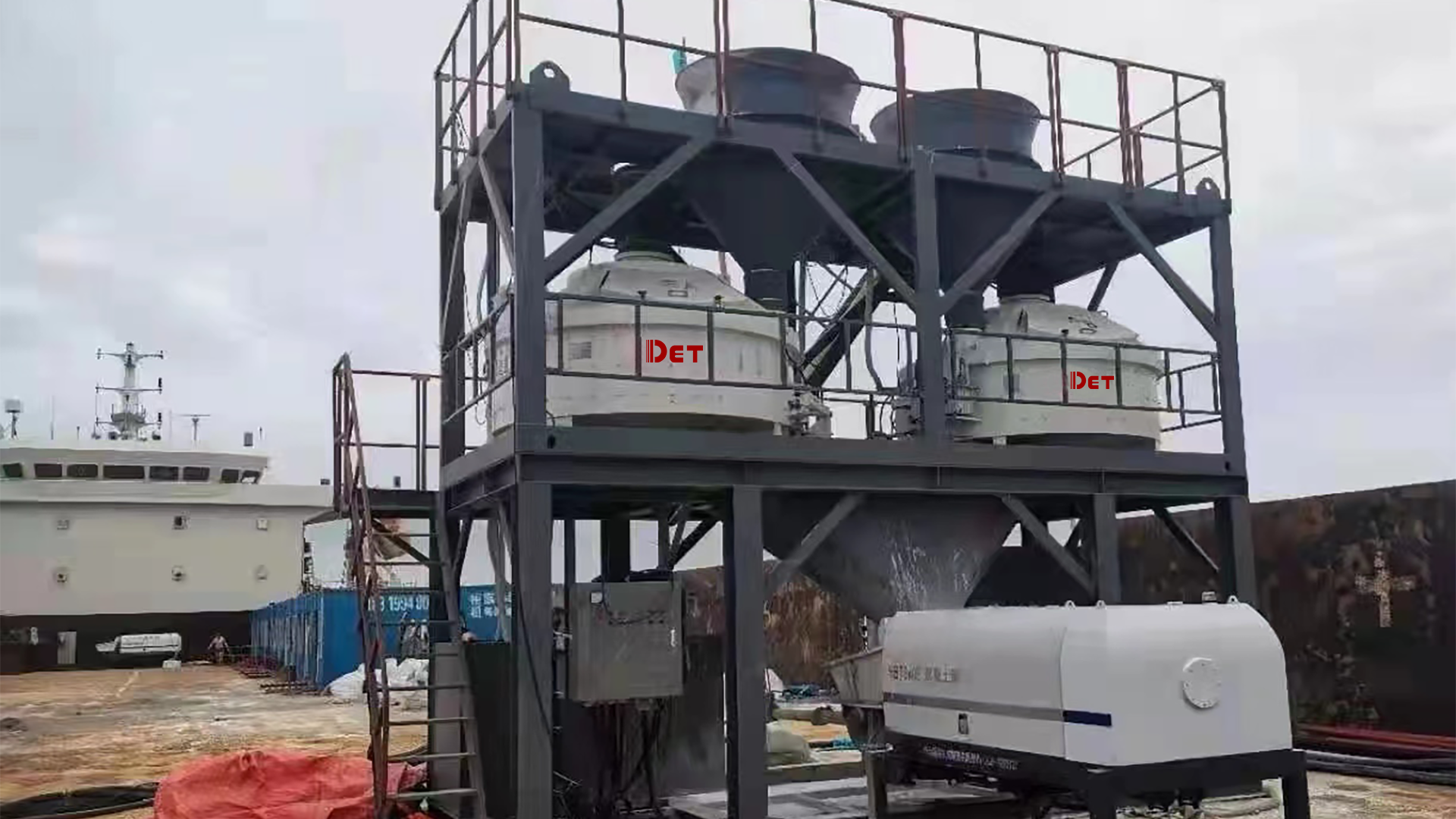 青岛迪泰 UHPC 搅拌设备：超高性能混凝土生产的核心解决方案